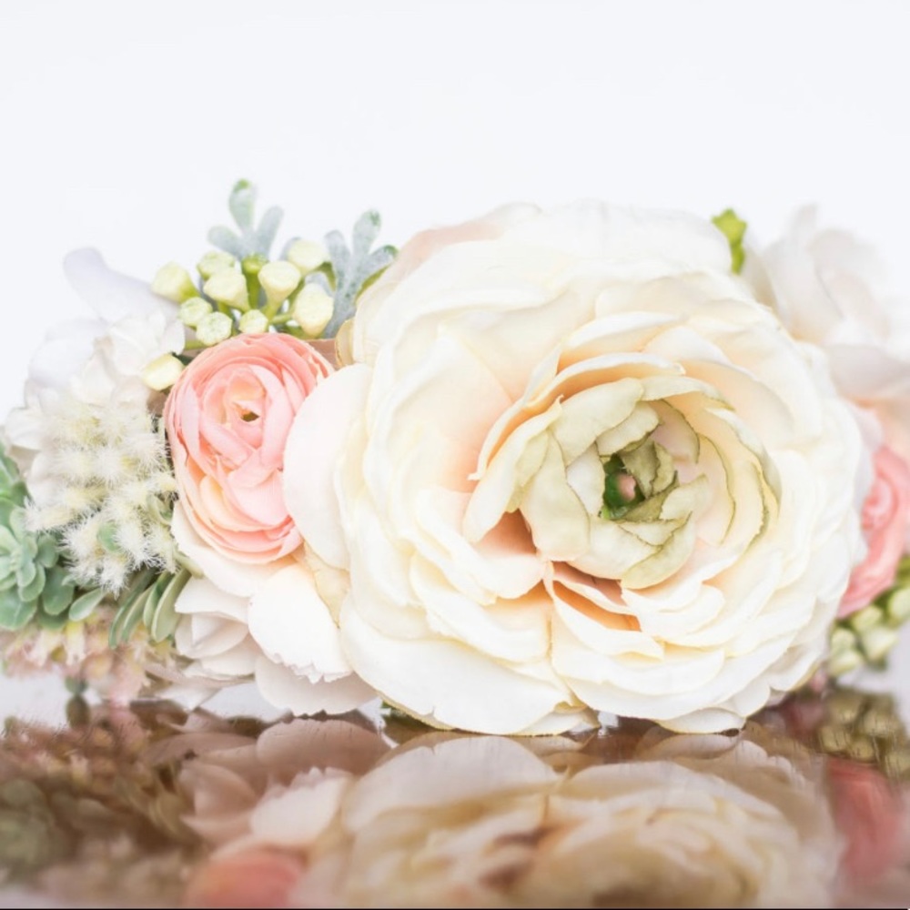 Spring floral crown